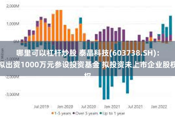 哪里可以杠杆炒股 泰晶科技(603738.SH)：拟出资1000万元参设投资基金 拟投资未上市企业股权