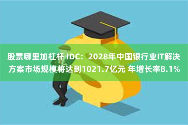 股票哪里加杠杆 IDC：2028年中国银行业IT解决方案市场规模将达到1021.7亿元 年增长率8.1%