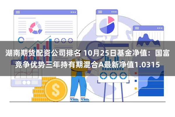 湖南期货配资公司排名 10月25日基金净值：国富竞争优势三年持有期混合A最新净值1.0315