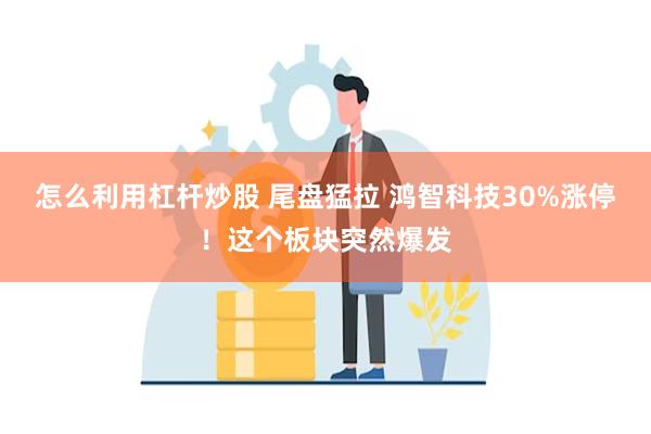 怎么利用杠杆炒股 尾盘猛拉 鸿智科技30%涨停！这个板块突然爆发